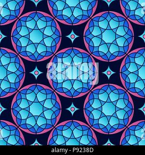 Vector seamless patern con geometria antica ornare Illustrazione Vettoriale