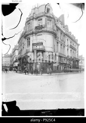 408 Maison - Facciata sur rue - Paris 01 - Médiathèque de l'architecture et du patrimoine - APMH00037468 Foto Stock