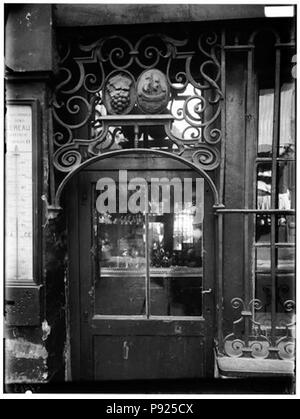 408 Maison - Facciata sur rue - Paris 05 - Médiathèque de l'architecture et du patrimoine - APMH00037943 Foto Stock