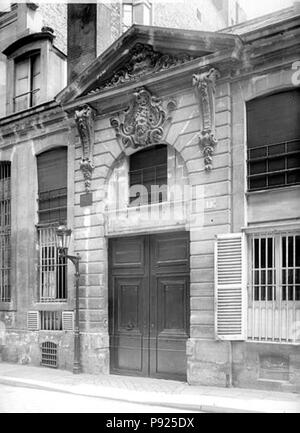 408 Maison - Porte - Paris - Médiathèque de l'architecture et du patrimoine - APMH00011993 Foto Stock