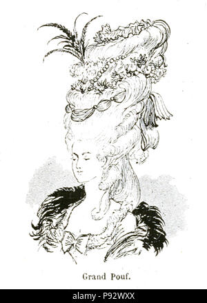 481 Robida - Mesdames nos aïeules (dix siècles d'élégances), 1891 0211 Foto Stock