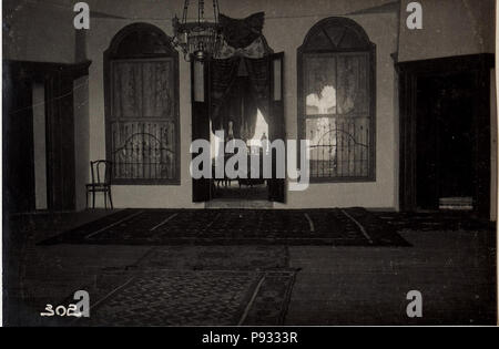 . 489 Salon im Hause der Schwester Essad Pascha, Tirana. (BildID 15573575) Foto Stock