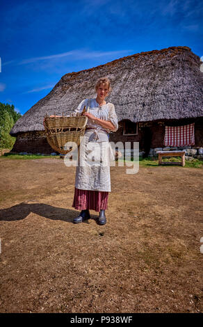 Il Highland Folk Museum (SC18) Foto Stock