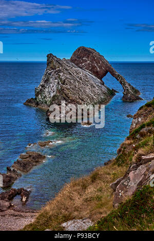 Bow Fiddle Rock (SC18) Foto Stock