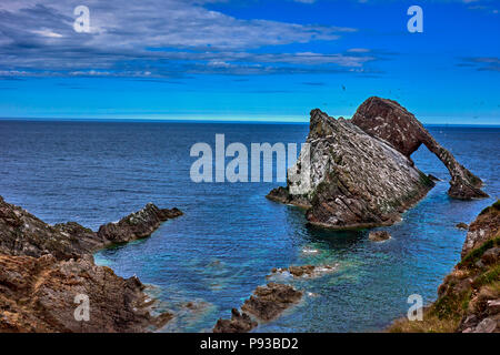 Bow Fiddle Rock (SC18) Foto Stock