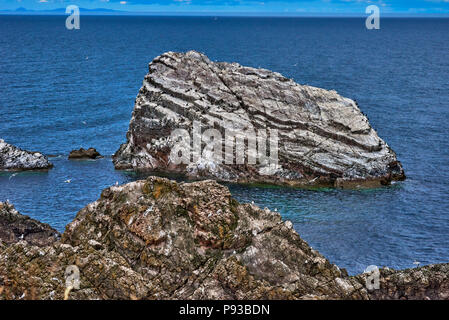 Bow Fiddle Rock (SC18) Foto Stock