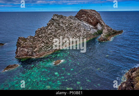 Bow Fiddle Rock (SC18) Foto Stock