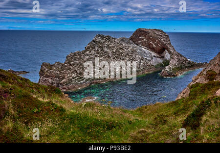 Bow Fiddle Rock (SC18) Foto Stock