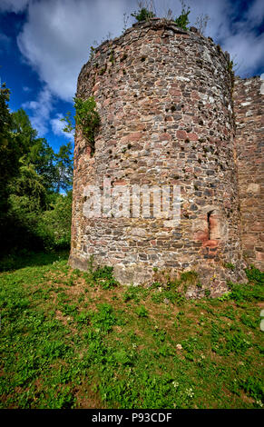 Il castello di Rait (SC18) Foto Stock