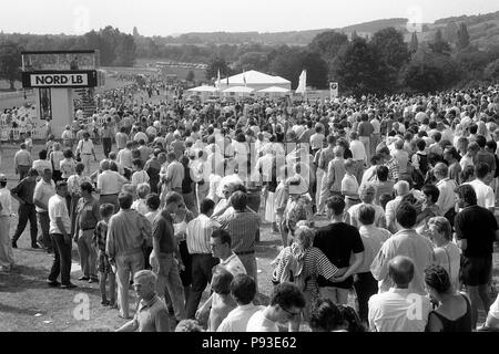 Bad Harzburg, spettatori sul Racecourse Foto Stock