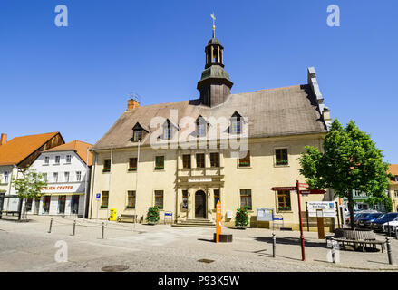 Municipio di Bad Belzig, Brandeburgo, Germania Foto Stock