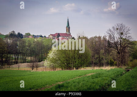 Santa Trinità chiesa della chiesa evangelica della Confessione di Augusta chiesa nella città Skoczów, Slesia voivodato di Polonia Foto Stock