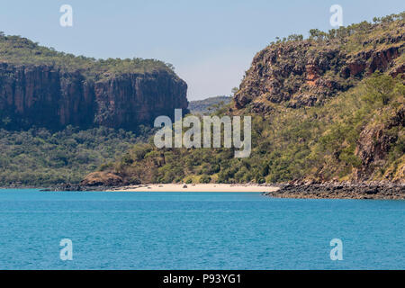 Isola naturalistica, cacciatore sistema fluviale, Costa di Kimberley, Australia occidentale Foto Stock