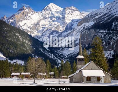 Marienkirche a Kandersteg Foto Stock