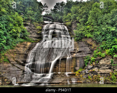Shequaga Falls, New York Foto Stock