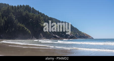 Testa Heceta cove, vicino Firenze, Oregon Foto Stock