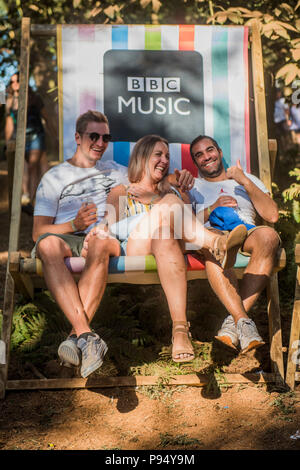 Suffolk, Regno Unito, 14 luglio 2018. Il 2018 Latitude Festival, Henham Park. Suffolk 14 luglio 2018Credito: Guy Bell/Alamy Live News Foto Stock