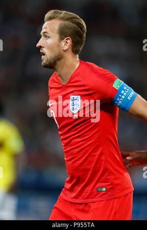 Mosca, Russia. 3 Luglio, 2018. Harry Kane (ITA) Calcio/Calcetto : FIFA World Cup Russia 2018 match tra Colombia 1-1 Inghilterra al Spartak Stadium di Mosca, Russia . Credito: Mutsu KAWAMORI/AFLO/Alamy Live News Foto Stock