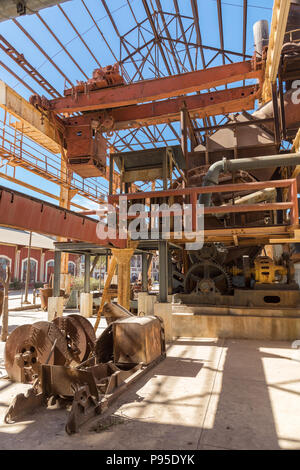 Santa Rosalia, miniera di opere, Baja California Foto Stock