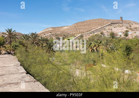 Santa Rosalia, miniera di opere, Baja California Foto Stock