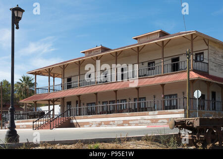 Santa Rosalia, miniera di opere, Baja California Foto Stock