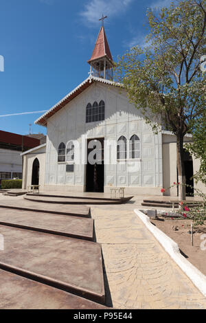 Santa Rosalia, miniera di opere, Baja California Foto Stock