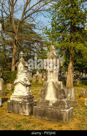 Montare il cimitero di Hebron, 305 East Boscawen Street, Winchester Virginia Foto Stock