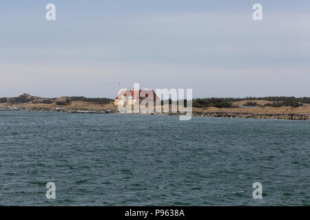 Il 'Klitgaarden' a Skagen, noto anche come "Kongevillaen', fu costruito come residenza estiva del RE CRISTIANO X di Danimarca nel 1914. Utilizzato da re Foto Stock