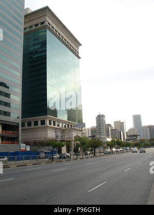 Edificio, Juscelino Kubitschek Avenue, Itaim Bibi, São Paulo, Brasile Foto Stock