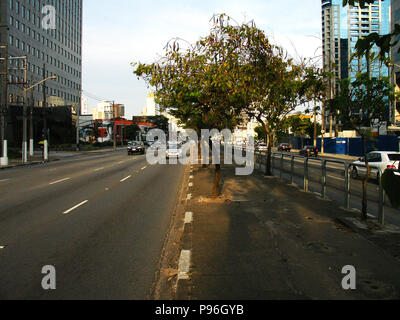 Città, traffico, Juscelino Kubitschek Avenue, Itaim Bibi, São Paulo, Brasile Foto Stock