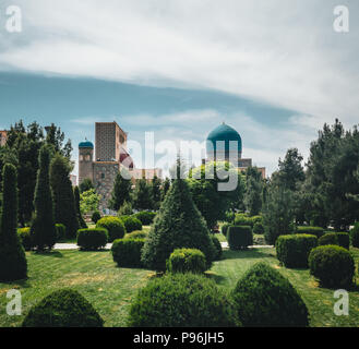 Mausoleo Gur-Emir Samarcanda, Uzbekistan Foto Stock