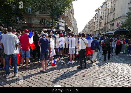Parigi, Francia. Il 15 luglio 2018. 2018 FIFA World Cup, finale Francia Croazia, 15 luglio 2018, Parigi, Francia, Europa Credito: Claude thibault/Alamy Live News Foto Stock