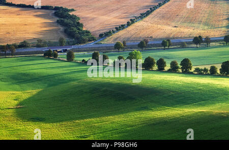 Paesaggio paesaggio rurale Foto Stock
