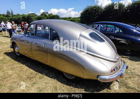 Tatra Tatraplan auto, cinquanta, veterano auto, Repubblica Ceca, Europa Foto Stock