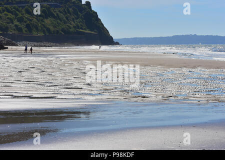 Spiaggia a Ross on Wye, Regno Unito Foto Stock