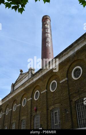 Brick Lane nell'East End di Londra Foto Stock