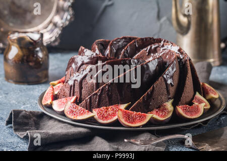 Gingerbread Bundt Cake Foto Stock