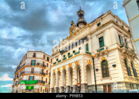 Municipio di Costantino, un francese edificio coloniale. Algeria Foto Stock