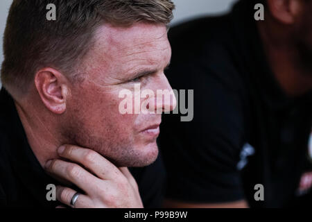 La Manga Club, Spagna. 14 Luglio, 2018. Durante la stagione estiva, amichevole tra AFC Bournemouth, dal Premier League, vs Sevilla FC, da LaLiga. © ABEL Foto Stock