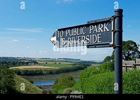 Berwick-upon-Tweed, Northumberland, England Regno Unito Foto Stock