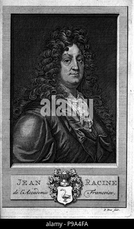 Ritratto del poeta Jean Racine (1639-1699). Museo: Collezione privata. Foto Stock