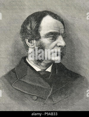 Charles Kingsley, Christian socialista e romanziere. Autore di Hereward scia, Condino, e il Water-Babies Foto Stock