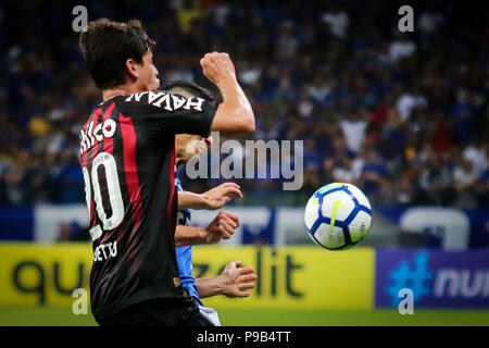 Belo Horizonte, Brasile. 16 Luglio, 2018. PR, match validi per il 2018 Brasile Cup, svoltasi presso il Mineirão Stadium, Belo Horizonte, MG. Credito: Dudu Macedo/FotoArena/Alamy Live News Foto Stock