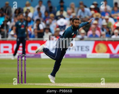 Emerald Headingley, Leeds, Regno Unito. 17 Luglio, 2018. International un giorno il cricket, tra Inghilterra e India; il credito: Azione Plus sport/Alamy Live News Foto Stock