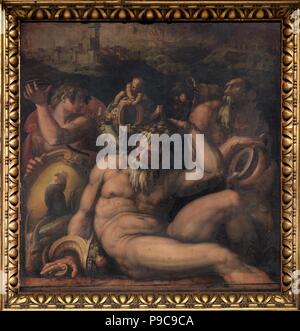 Allegoria del Chianti. Museo: Palazzo Vecchio, Firenze. Foto Stock