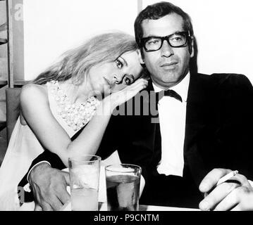 Jane Fonda, Roger Vadim, 1967 Foto Stock