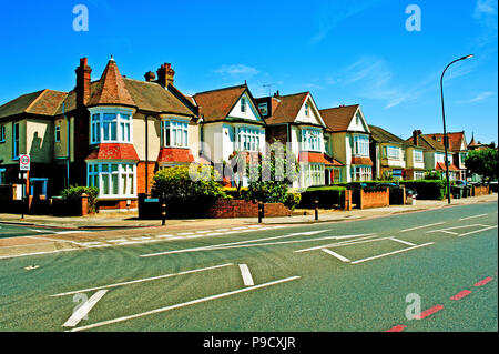 Proprietà del periodo, Bromley Road, Catford, quartiere di Lewisham, Londra Foto Stock