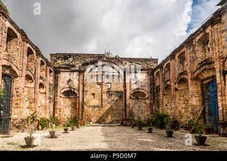 Vedute storiche dal cacsco viejo nella città di Panama Panama Foto Stock