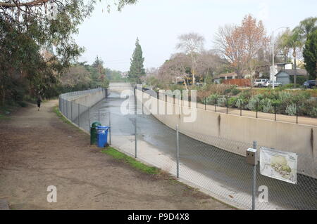 Fiume di Los Angeles Foto Stock