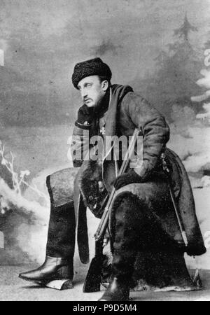 Ritratto del Granduca Nicholas Nikolaevich (il vecchio) della Russia (1831-1891). Museo: Stato russo, film e foto di archivio, Krasnogorsk. Foto Stock